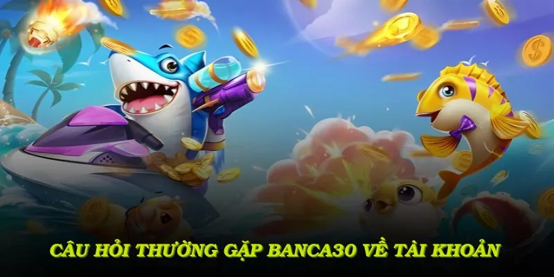 Câu hỏi thường gặp Banca30 về vấn đề tài khoản