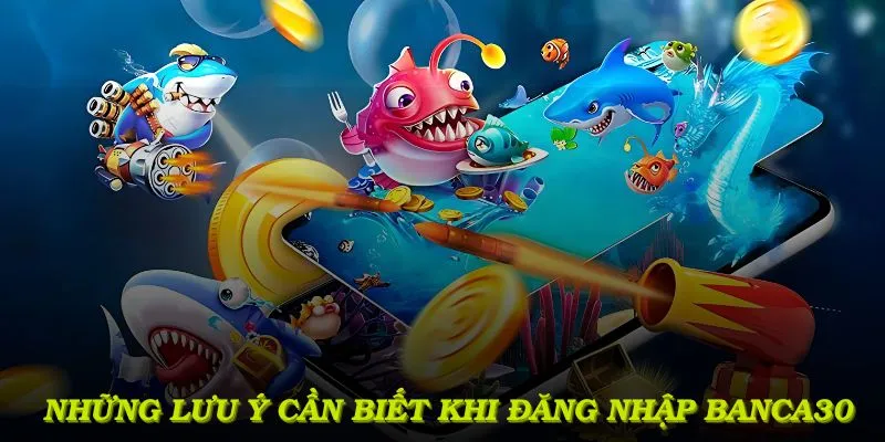 Những lưu ý cần biết khi đăng nhập Banca30